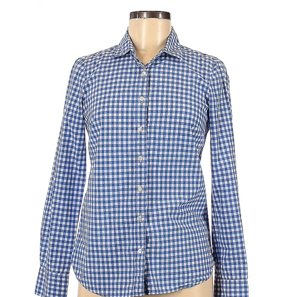 J crew plaid shirt- women’s “boy” style